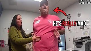 Mad Parent Viciously Attacks School Police Resource Officer