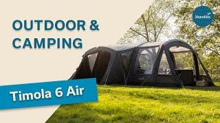 Camping & Outdoor | Ein Tag mit Skandika und dem Timola 6 Air Sleeper Protect XL Plus Luftzelt