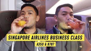 Singapore Airlines A350 & B787 Business Class to Manila - ohitsROME