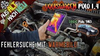 Fehlersuche mit Wärmebild Kamera - Er wird nicht warm? 380€ Polo 9N3 Projekt #viral #car #tutorial