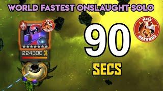 90 Secs - World Fastest Onslaught Solo