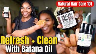 How I use Batana Oil to Clean and Refresh a Dry, Itchy Scalp on Natural Hair