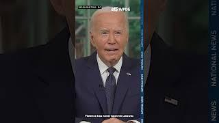 'We must not go down this road' | President Biden gives update from the Oval Office