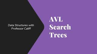 AVL Search Trees