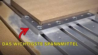 Das wichtigste Spannmittel an der DIY CNC | Fräsanschlag bauen - mit Fusion 360