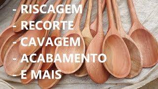 #artesanatos COMO FAZER COLHER DE MADEIRA! SECAGEM E ENCERAMENTO INCLUSOS!