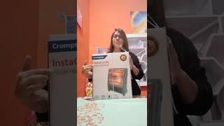 Crompton #roomheater  #crompton Insta Comfy 800 Watt #unboxing #review #heaters #prideinwear #shorts