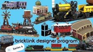 ALLE -  Eisenbahn Sets 4. Serie des Bricklink Designer Programs 2024