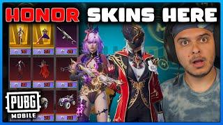 NEW HONOR SKINS ADDED TO THE GAME! - SPENDING $30,000 UC LIVE! PUBG MOBILE LIVE