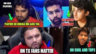 Why Hate Between Soul & Tx | Sid Reply | CG Matter | Ninja - Jelly on Top3 | Mavi Big Reply | Rega