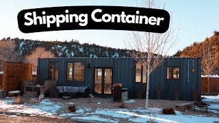 Shipping Container House Near Zion National Park Utah - Airbnb Tour