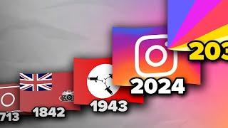 Historical Evolution of Instagram Flag | Fun With Flags