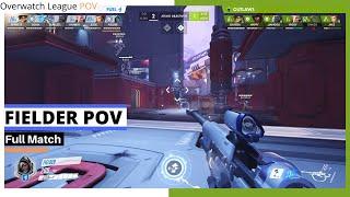 FIELDER POV | Baptiste, Ana & Moira | Fuel vs Outlaws | OWL Season 2021 May Melee Qualifiers Week 3