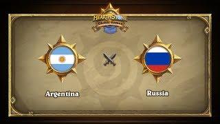 Аргентина vs Россия | Argentina vs Russia | Hearthstone Global Games (31.05.2017)