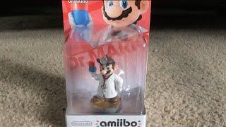 Nintendo Amiibo Dr. Mario Unboxing + Quick Look (SSB4)