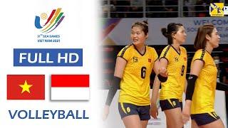  FULL HD | VIETNAM - INDONESIA | Women’s Volleyball - SEA Games 31