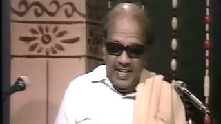 01 - KALAIGNAR KAVIYARANGAM (1980s)  - Introduction by Kalaignar Karunanidhi (Part 1/8)