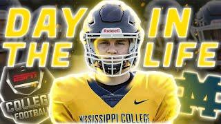 D2 Athlete Day In The Life During The Season ~ College Football at Mississippi College