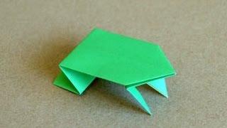 Origami Jumping Frog Instructions: www.Origami-Fun.com