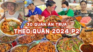 Summary of 30 DELICIOUS AND CHEAP LUNCH RESTAURANTS by district in Saigon, updated August 2024 (P2)