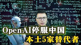 OpenAI停服中国，本土涌现5家替代者