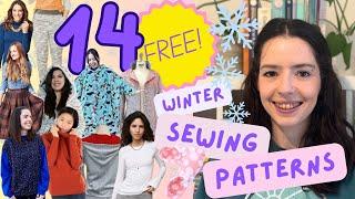 14 FREE Winter Sewing Patterns for Your Wardrobe | Joanna Florence Makes