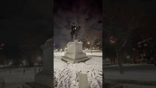 Washington Square Park - Kansas City, Missouri - First Snow of the Season ️