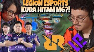 LEGION ESPORTS KUDA HITAM M6 ?! RRQ AKIRA VS LEGION ESPORTS MATCH 2 - M6 WILDCARD