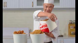 Gà giòn vui vẻ Jollibee được Chef Hải lựa chọn là món gà rán hợp vị nhất