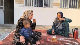 Ziba and Azizullah are repairing the air conditioner and meeting Cobra with her family