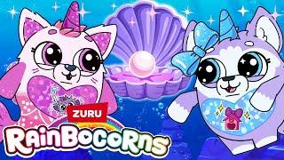 Hunt for the Magic Pearl! @Rainbocorns | Cute Animal Cartoons for Kids | Underwater Sea Adventure