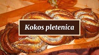 Kokos pletenica