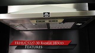 Forno: Range Hood - Under Cabinet - FRHUC5227-30 - 30 Inches