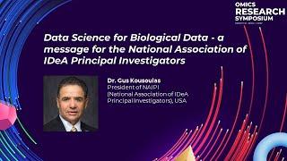 Data Science for Biological Data - for the National Association of IDeA Principal Investigators