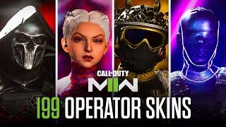 All MW2 Operator Skins from Season 5 to launch (Modern warfare 2 & Warzone 2)