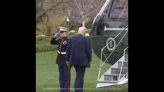 US President Trump Leaves White House En Route to Mar-a-Lago
