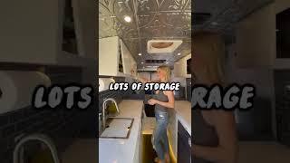 Ford Transit 15 Sec Van Tour #shorts #vantour #fordtransit