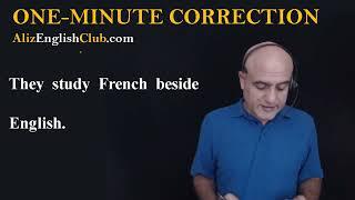 Sentence Correction | One-minute correction | Aliz English Club