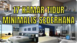 17 Desain Kamar Tidur Minimalis Sederhana Tapi Elegan