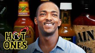 Anthony Mackie Quotes Shakespeare While Eating Spicy Wings | Hot Ones