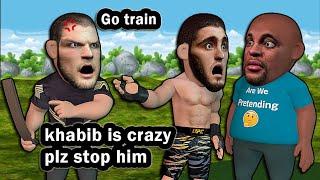 Islam isn't happy with Khabib hard training