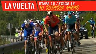 10 riders in the breakaway - Stage 16 | La Vuelta 19