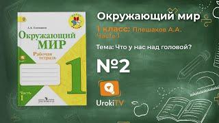 Задание 2 Что у нас над головой? - Окружающий мир 1 класс (Плешаков А.А.) 1 часть