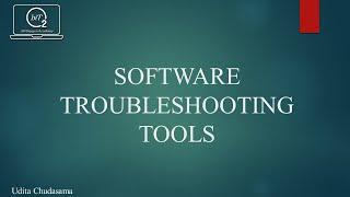 Software Troubleshooting Tools | PART 3 | Networking Management and Administration