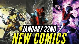 NEW COMIC BOOKS RELEASING JANUARY 22ND 2025 DC  MARVEL COMICS PREVIEWS COMING OUT THIS WEEK #comic