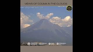 VIEWS OF COLIMA IN THE CLOUDS, 06.12.24