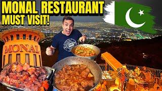 MONAL RESTAURANT REVIEW! PAKISTAN'S Most FAMOUS RESTAURANT You HAVE To See This VIEW!!