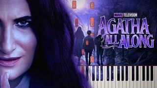 The Ballad of the Witches' Road - Agatha All Along | Piano Tutorial