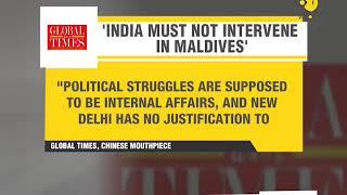 Chinese daily Global Times cautions India on Maldives