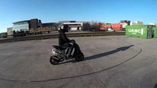 Zip Sp 94cc vs Honda 1000cc + nitrous testing